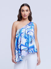 FIORELLA ONE SHOULDER TOP