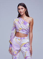 TAVI ONE SHOULDER TOP