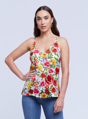 GABRIELLA V NECK TANK