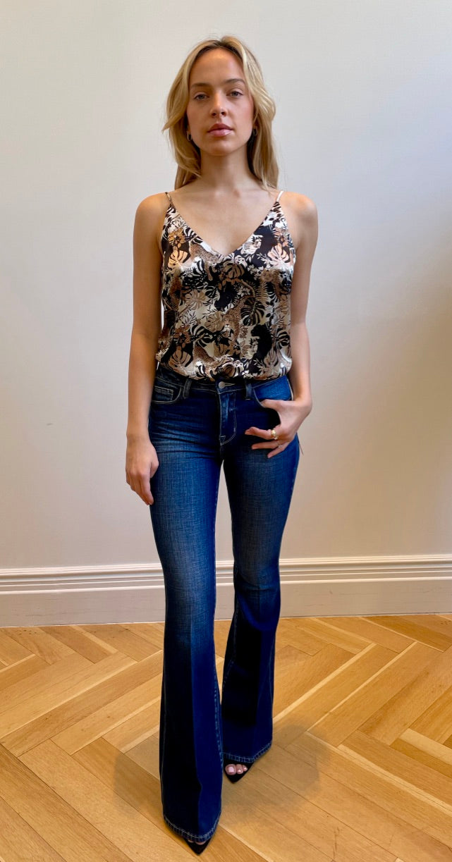 GABRIELLA V NECK TANK