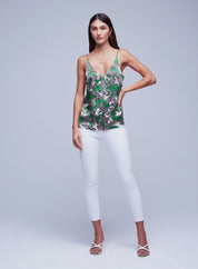 GABRIELLA V NECK TANK