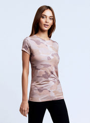 RESSI SS CREW PINK CAMO