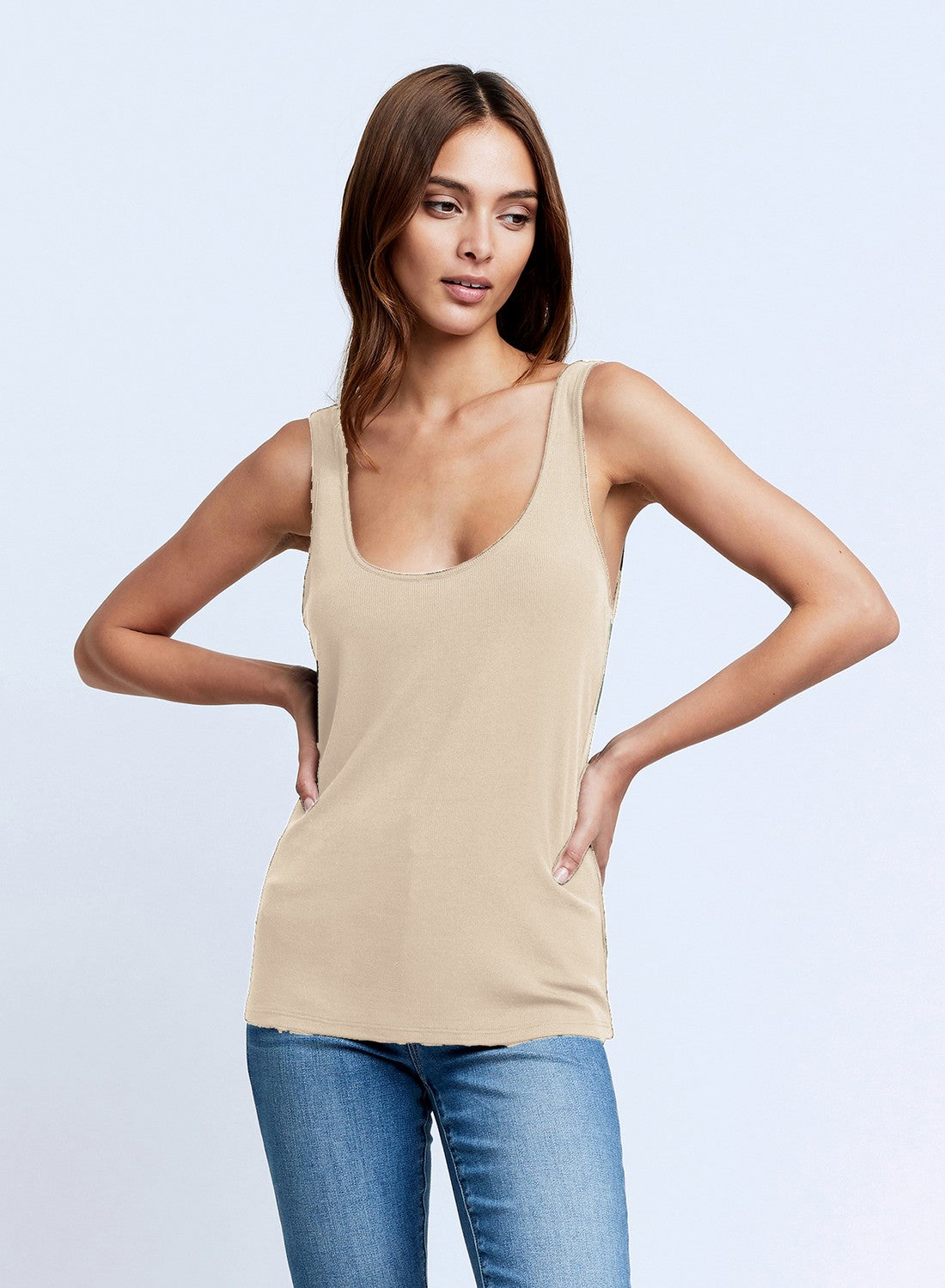 CELIA DBLE SCOOP NK TANK
