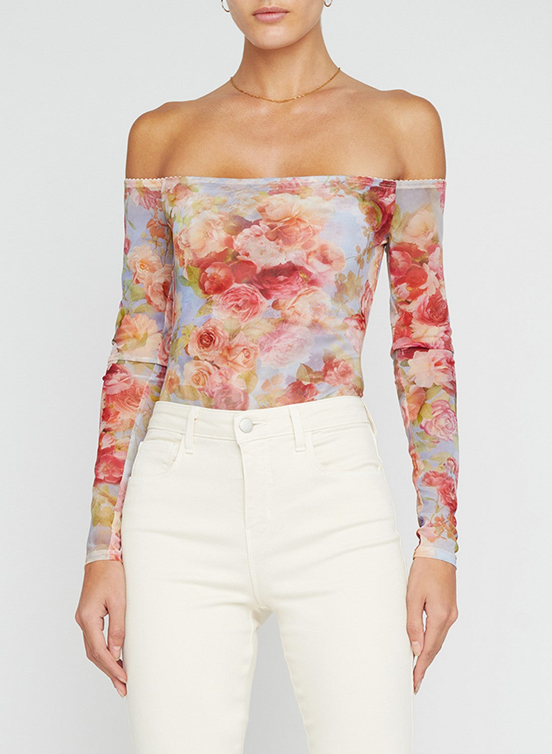 PEONIE OFF SHLDR BODYSUIT