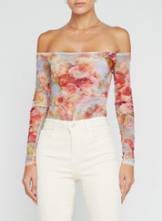 PEONIE OFF SHLDR BODYSUIT