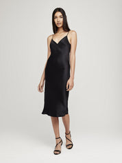 JODIE V NECK SLIP DRESS