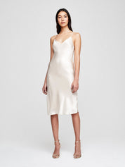 JODIE V NECK SLIP DRESS