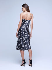 JODIE V NECK SLIP DRESS
