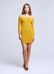 REESE OFF SHOULDER KNIT DRESS
