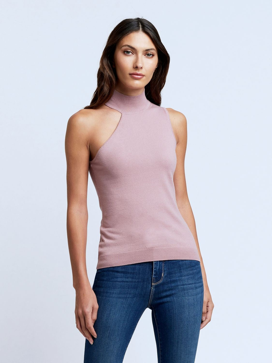 IMANI MOCK NK KNIT TANK