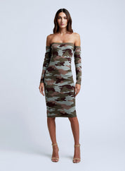 BELINDA OFF SHLDR DRESS