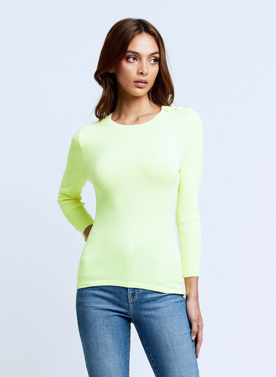 LAYLIN 34 SLEEVE SWEATER