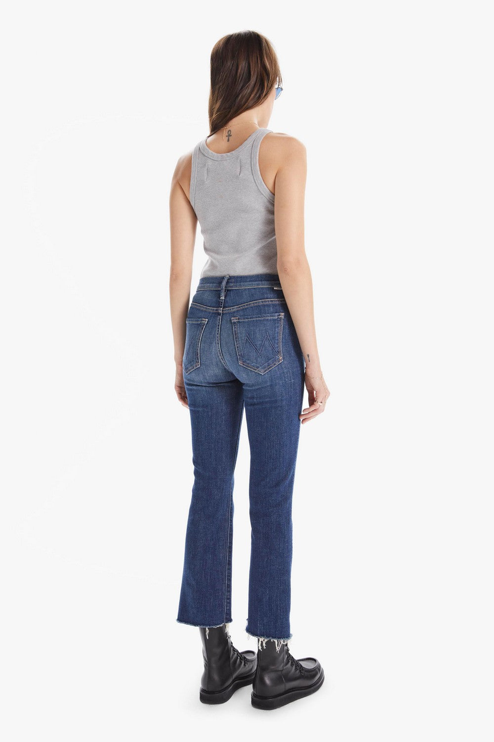 INSIDER CROP STEP FRAY Jean