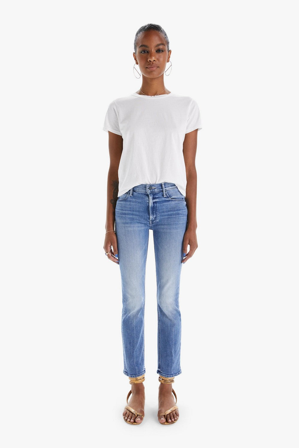 THE MID RISE DAZZLER ANKLE Jean
