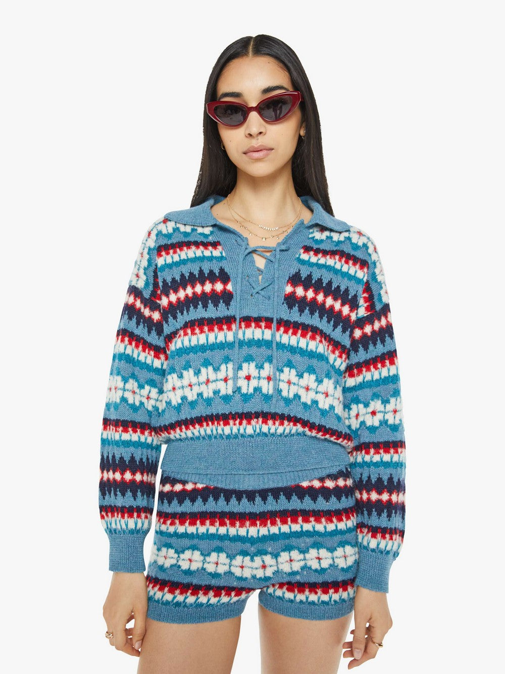 THE LACE UP PULL JUMPER