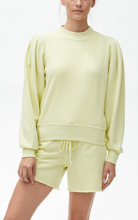 KEHLANI PUFF LEEVE SWEATSHIRT