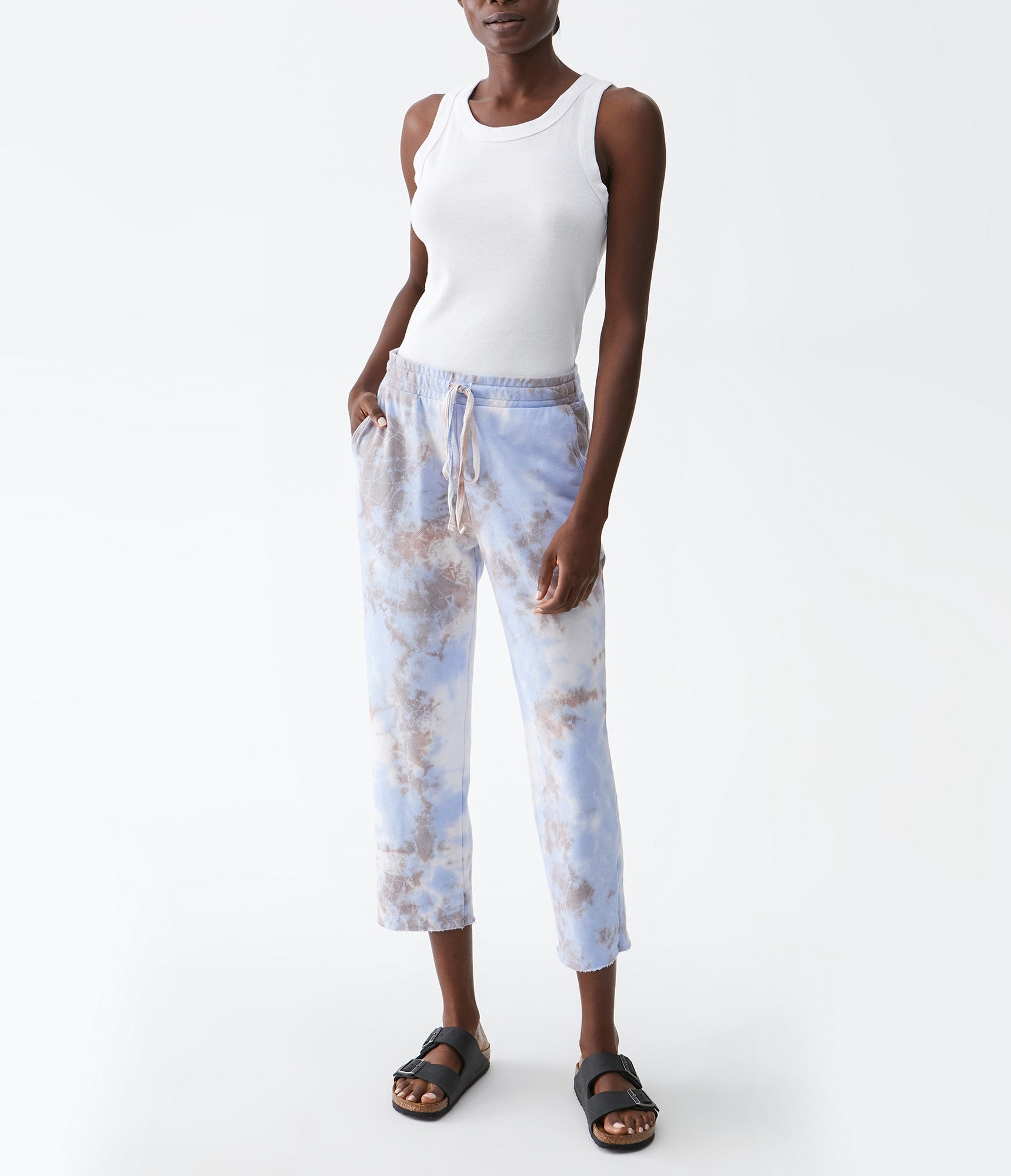 KAT CROPPED SWEATPANTS