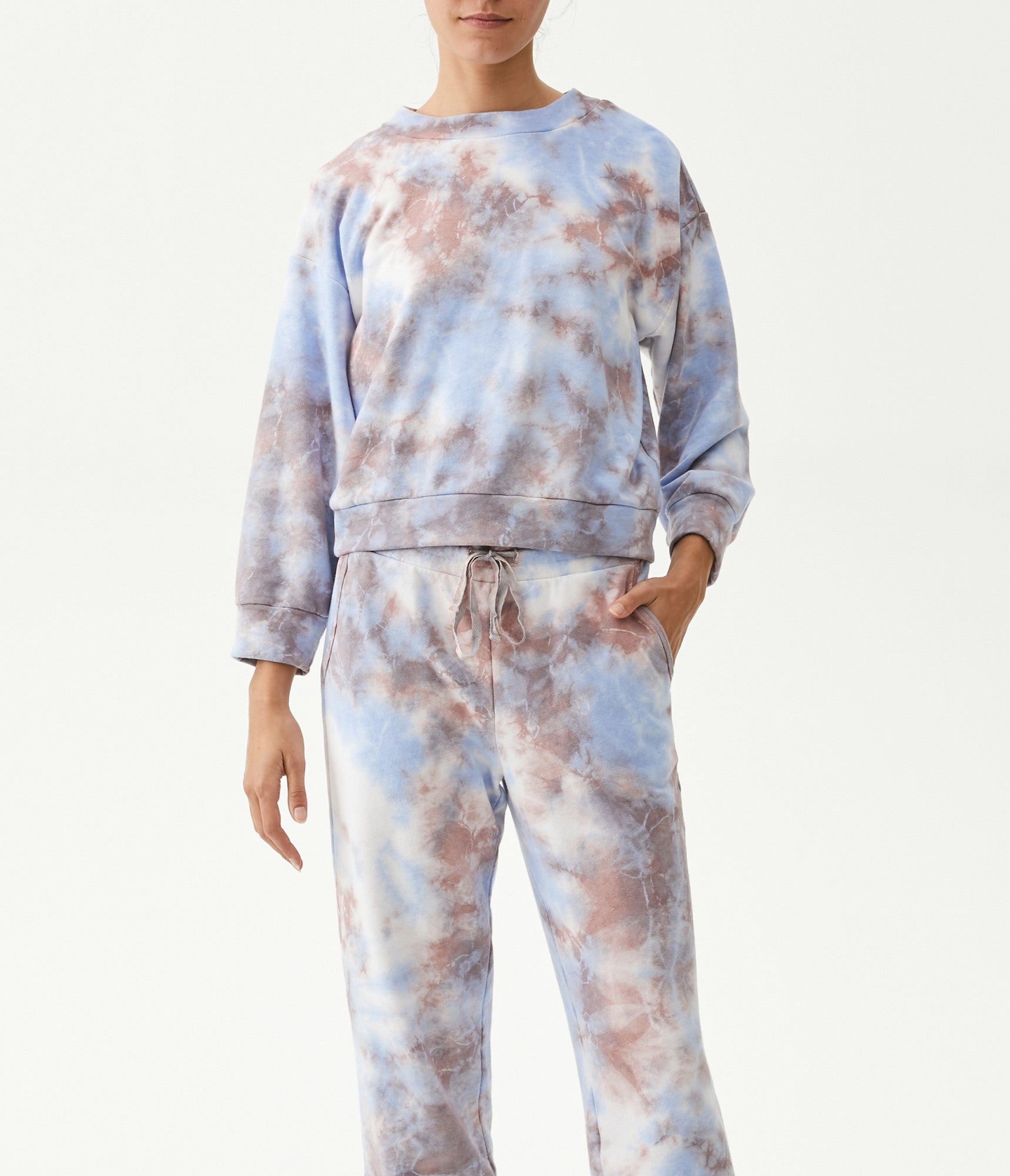 SIA CROPPED 34 SLV SWEATSHIRT