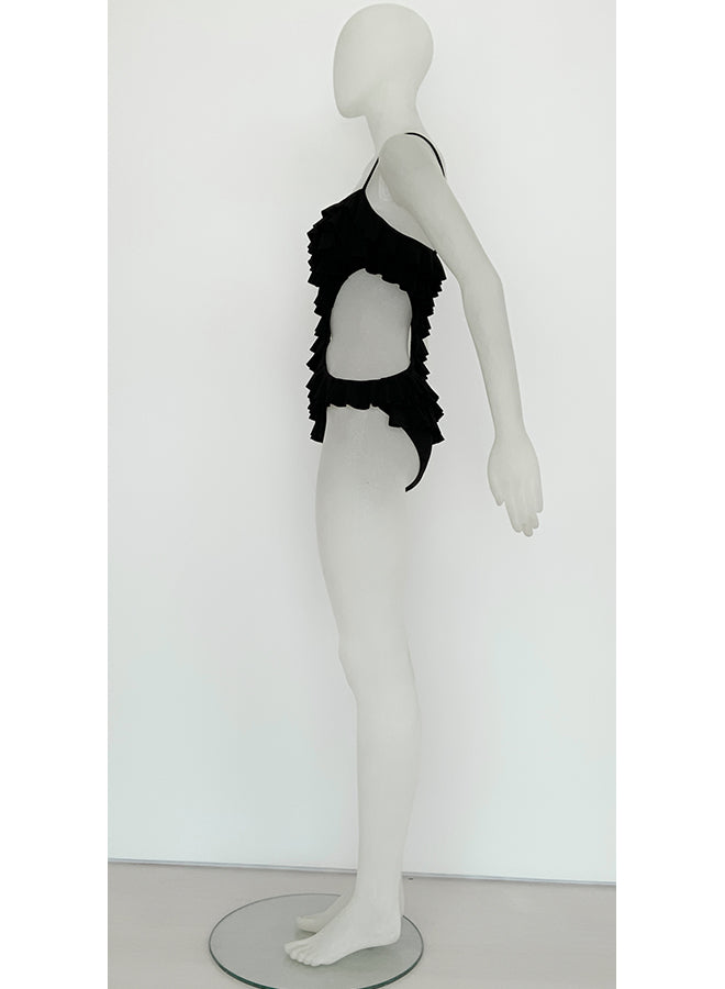 RUFFLE UNDERWIRE CUT OUT MIO