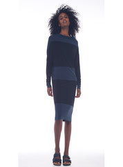 SPLICED ALL IN ONE DRESS