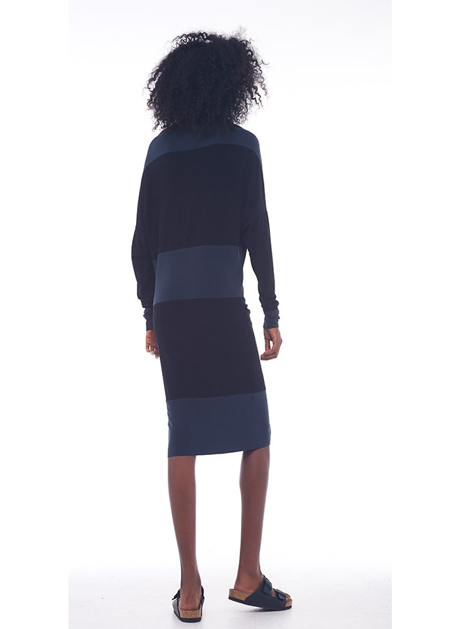 SPLICED ALL IN ONE DRESS