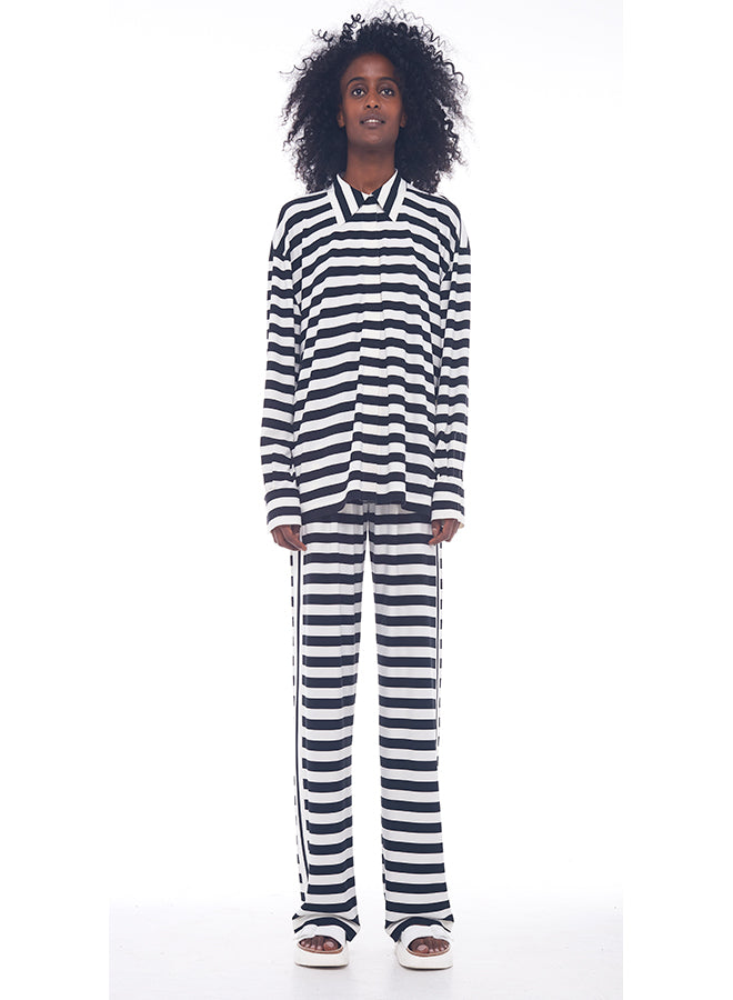 SIDE STRIPE BOYFRIEND SWEATPANT