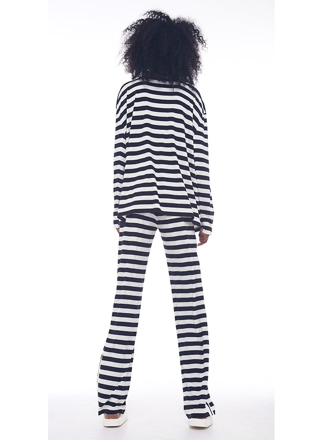 SIDE STRIPE BOYFRIEND SWEATPANT