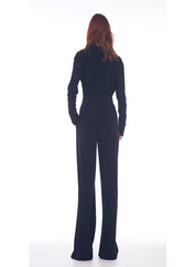 NK SHIRT STRAIGHT LEG JUMPSUIT