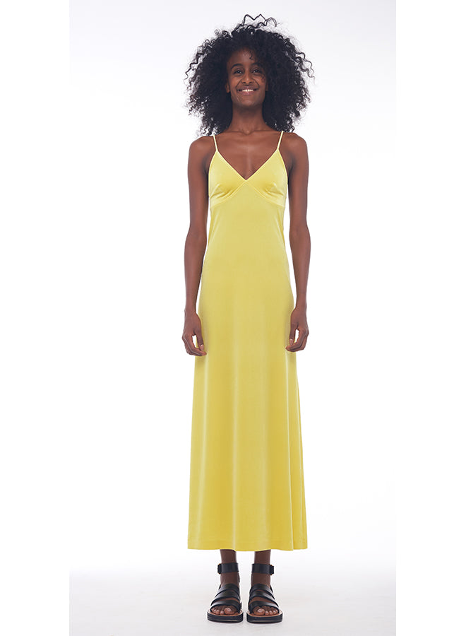 SLIP DRESS TO MIDCALF