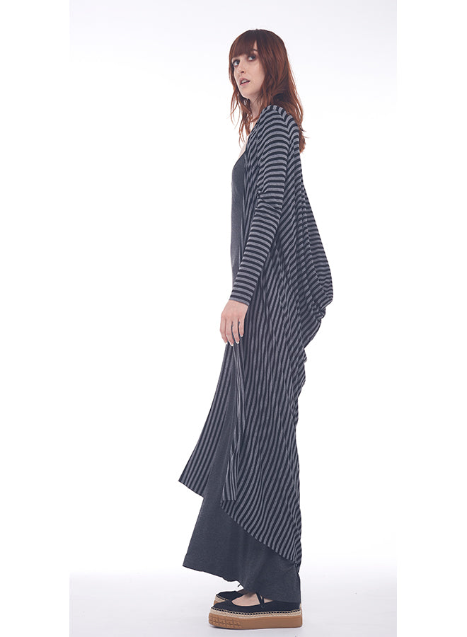 DRAPE BACK CARDIGAN