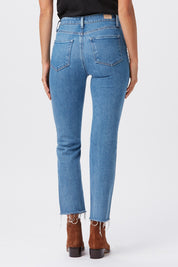 CINDY W RAW STRINGY HEM  MUSIC DISTRESSED