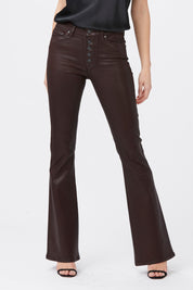 HIGH RISE LOU LOU W EXPOSED BUTTONFLY  CHICORY L