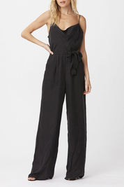 GIOVANNA WIDE LEG JUMPSUIT  BLACK