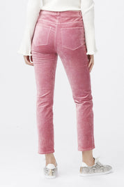 CINDY W TWISTED SEAM + SLIT  MUTED MAUVE