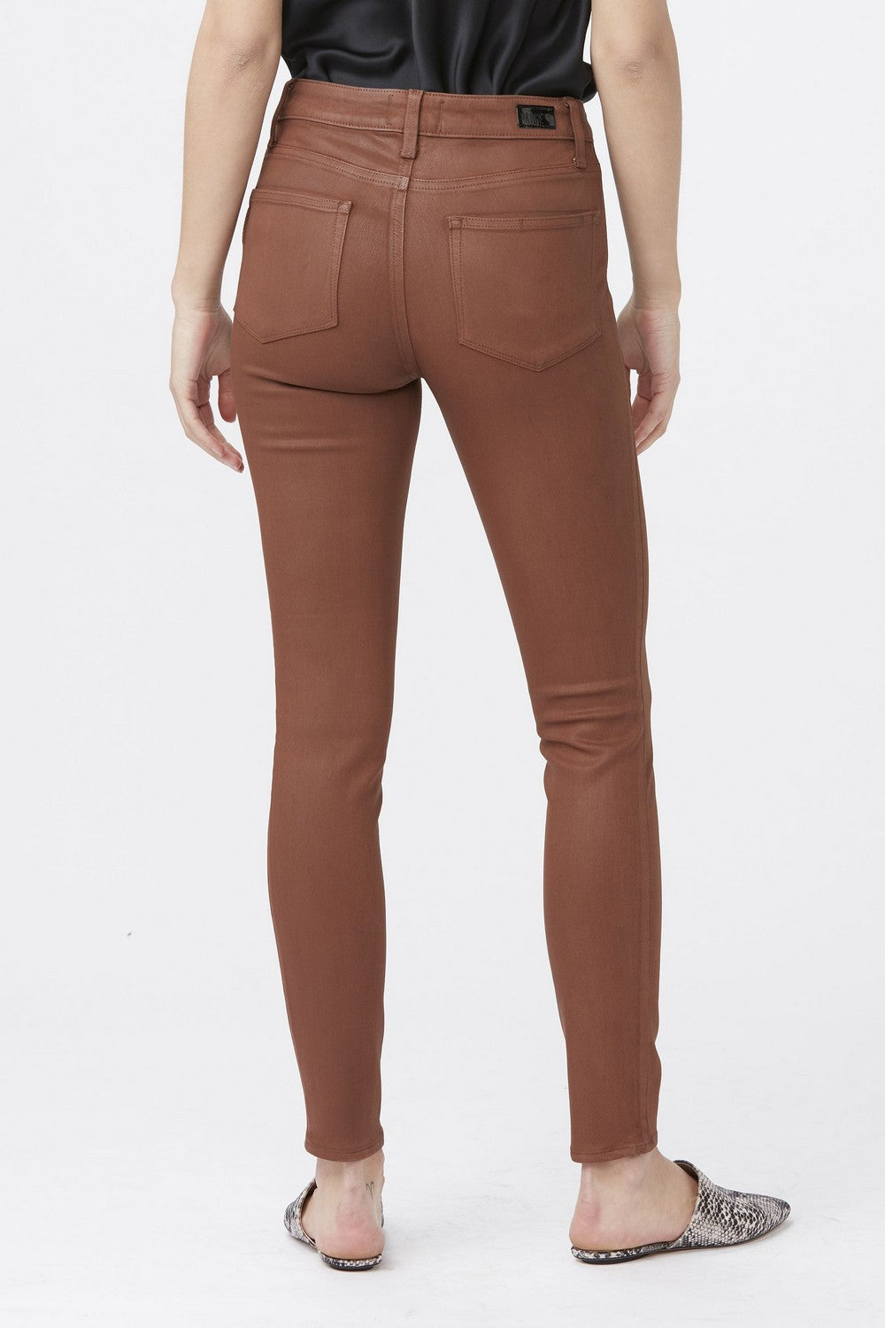 HIGH RISE MUSE  COGNAC LUXE COATING