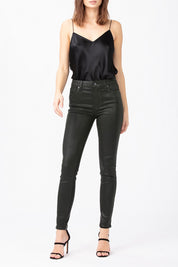 HIGH RISE MUSE  DEEP EMERALD LUXE COATING