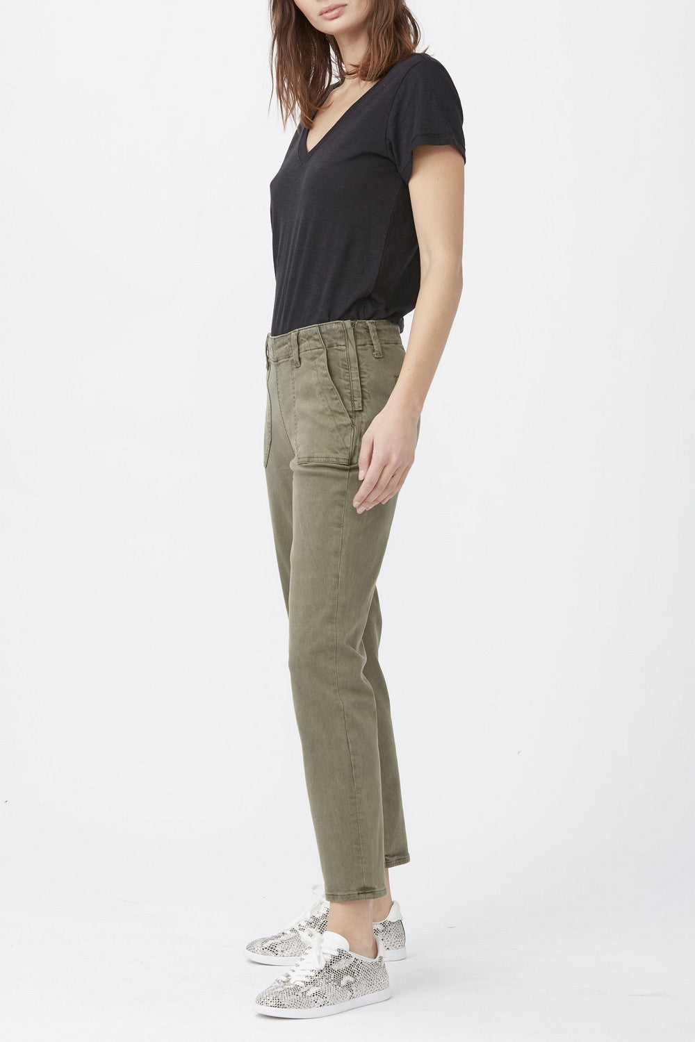 MAYSLIE SLIM W SIDE ZIPPER  VINTAGE IVY GREEN