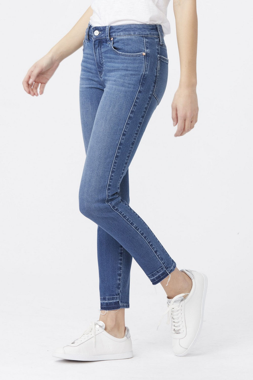 VERDUGO ANKLE W SEAMED WAISTBAND + UNDONE FRONT H