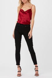 GIOVANNA BODYSUIT  DEEP GARNET