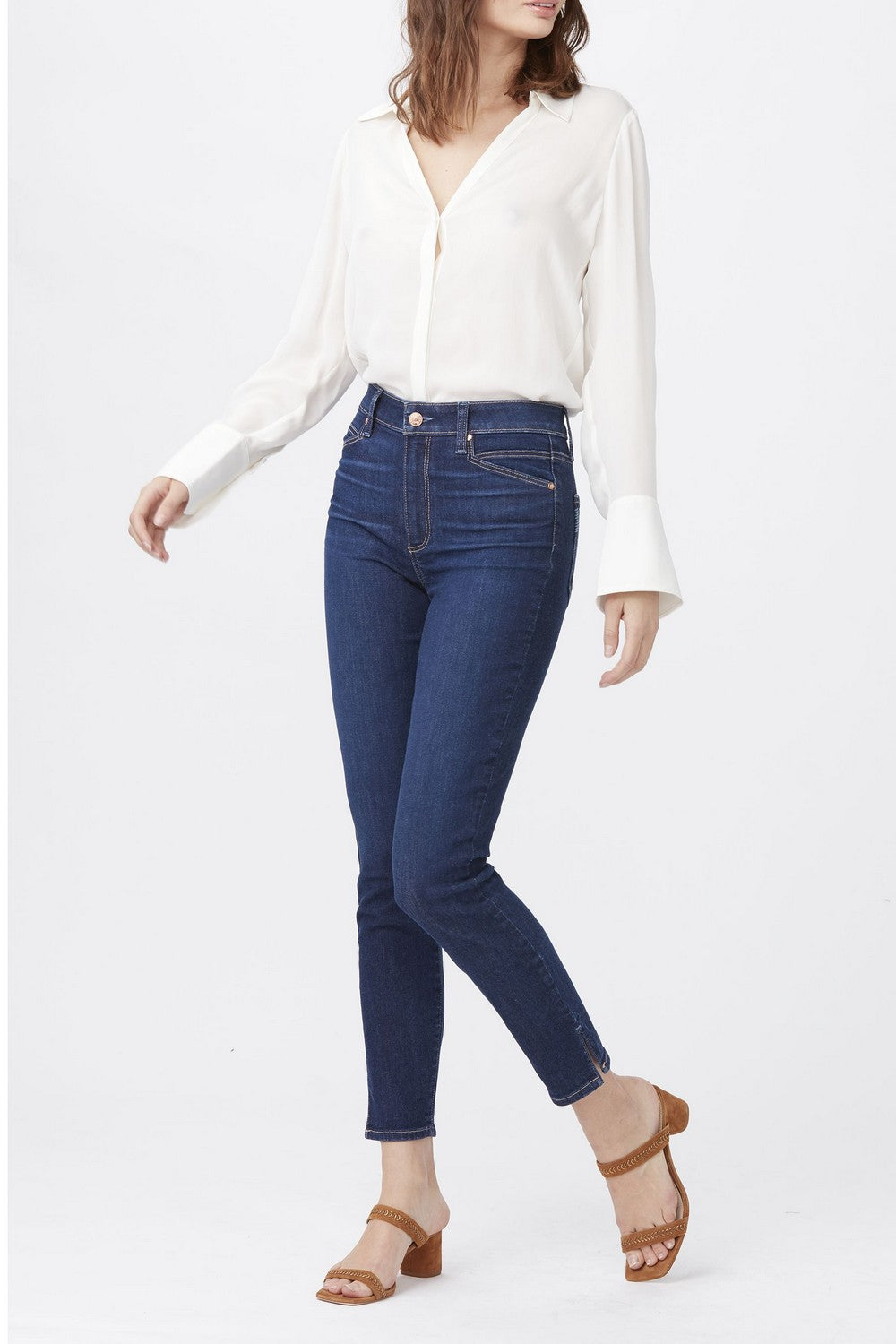 HOXTON ANKLE W FASHION FRONT YOKE + OUTSEAM SLITS