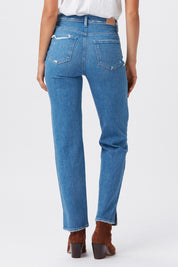 SARAH STRAIGHT 30 W SMALL OUTSEAM SLIT + CHEWED