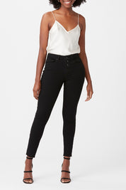 BOMBSHELL ANKLE W EXPOSED BUTTONFLY + RAW HEM  B