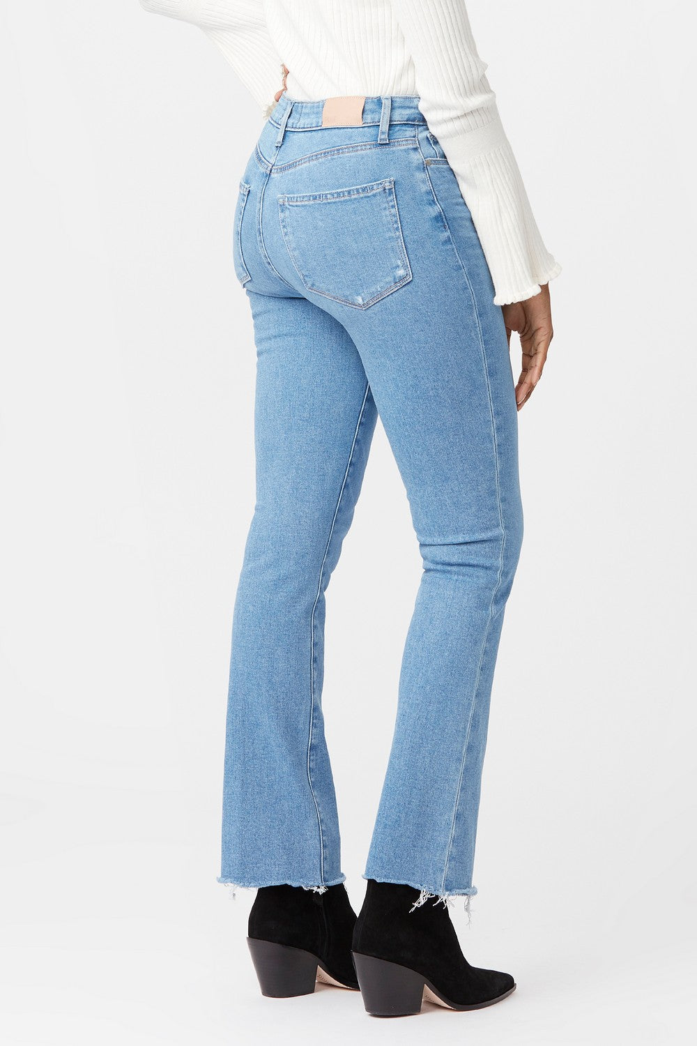 FEEME  FOLK DISTRESSED W FREEHAND HEM