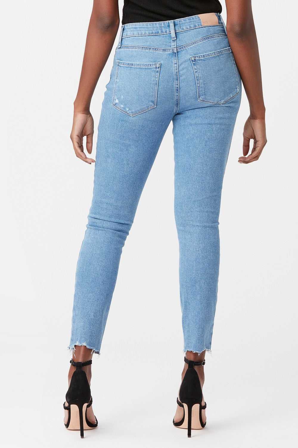 BOMBSHELL ANKLE  FOLK DISTRESSED W LIVE HEM