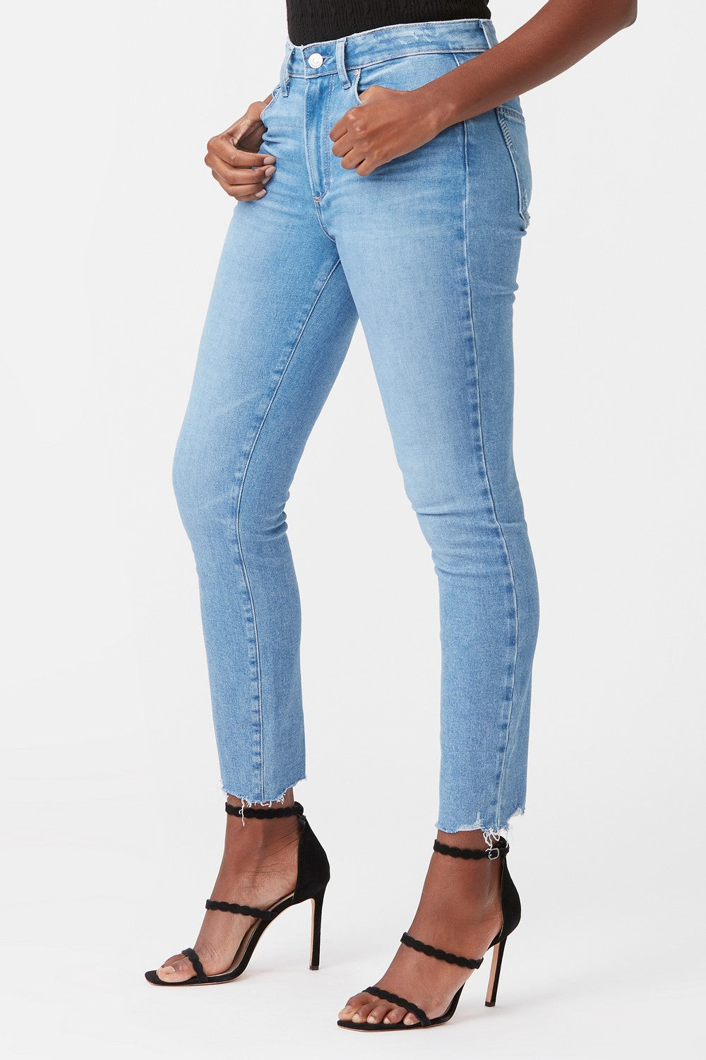 BOMBSHELL ANKLE  FOLK DISTRESSED W LIVE HEM