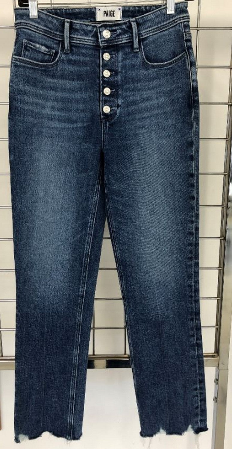 SARAH SLIM CROP  SKYSONG W DESTROYED HEM
