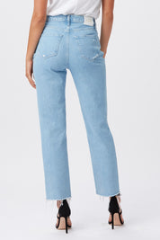 SARAH STRAIGHT ANKLE W REVERSE WAISTBAND + COVERE
