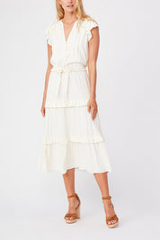 ROZLYN DRESS  WHITE