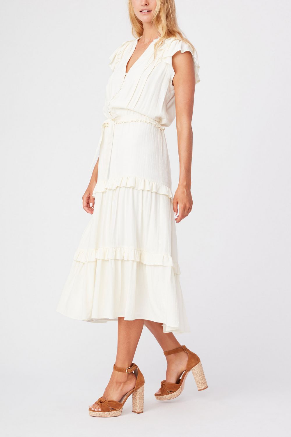 ROZLYN DRESS  WHITE
