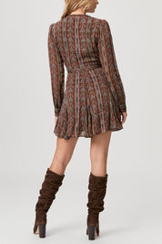 BUCATINI DRESS  LANDSLIDE MULTI